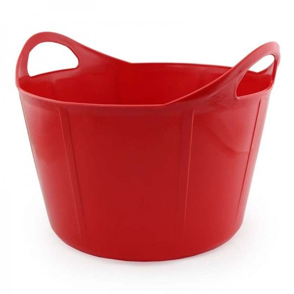 Water- of voertrog flexi 17l rood