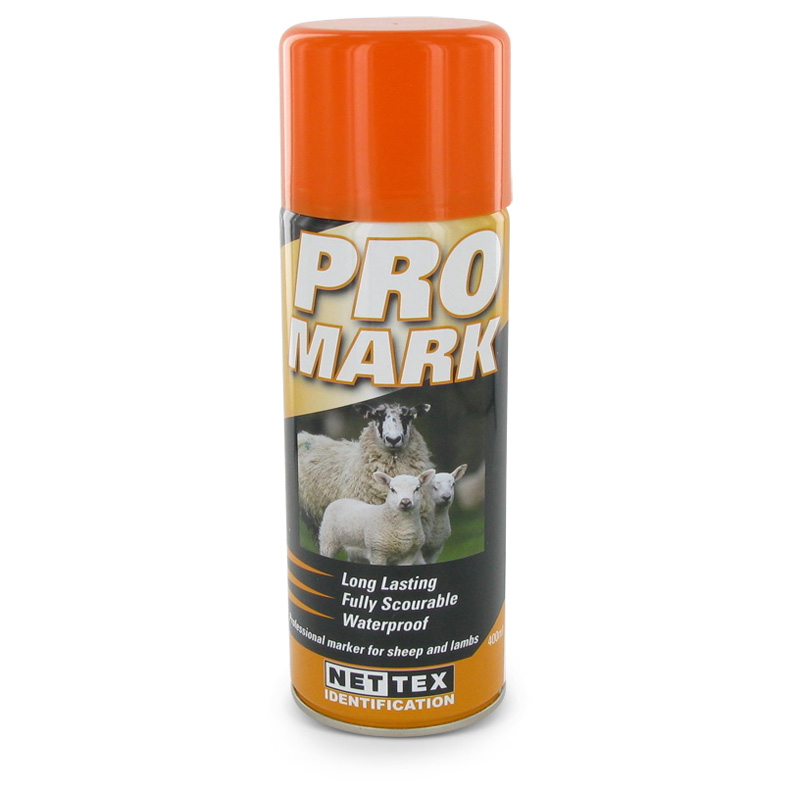 Merkspray ProMark voor schapen 400ml oranje
