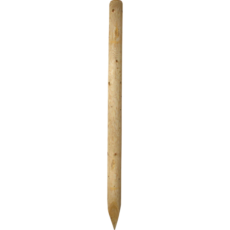 Patura houten paal diamater 16-18 cm 2,00m