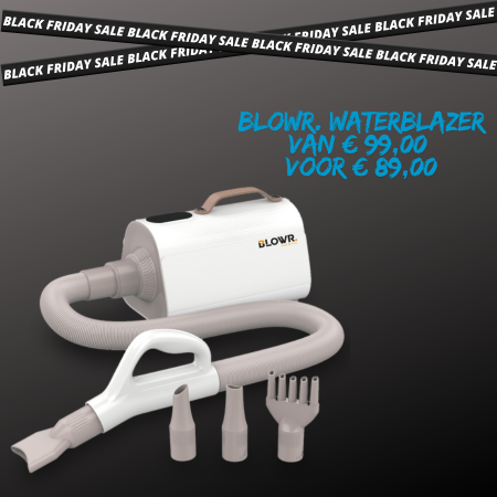 Blackfriday actie Blowr waterblazer