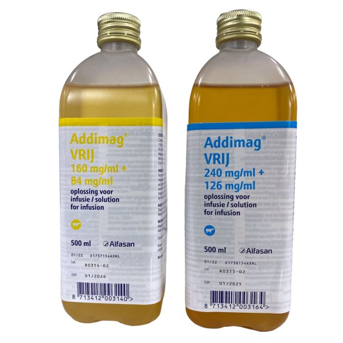 Addimag VRIJ 240/126 mg/ml infuus 500ml