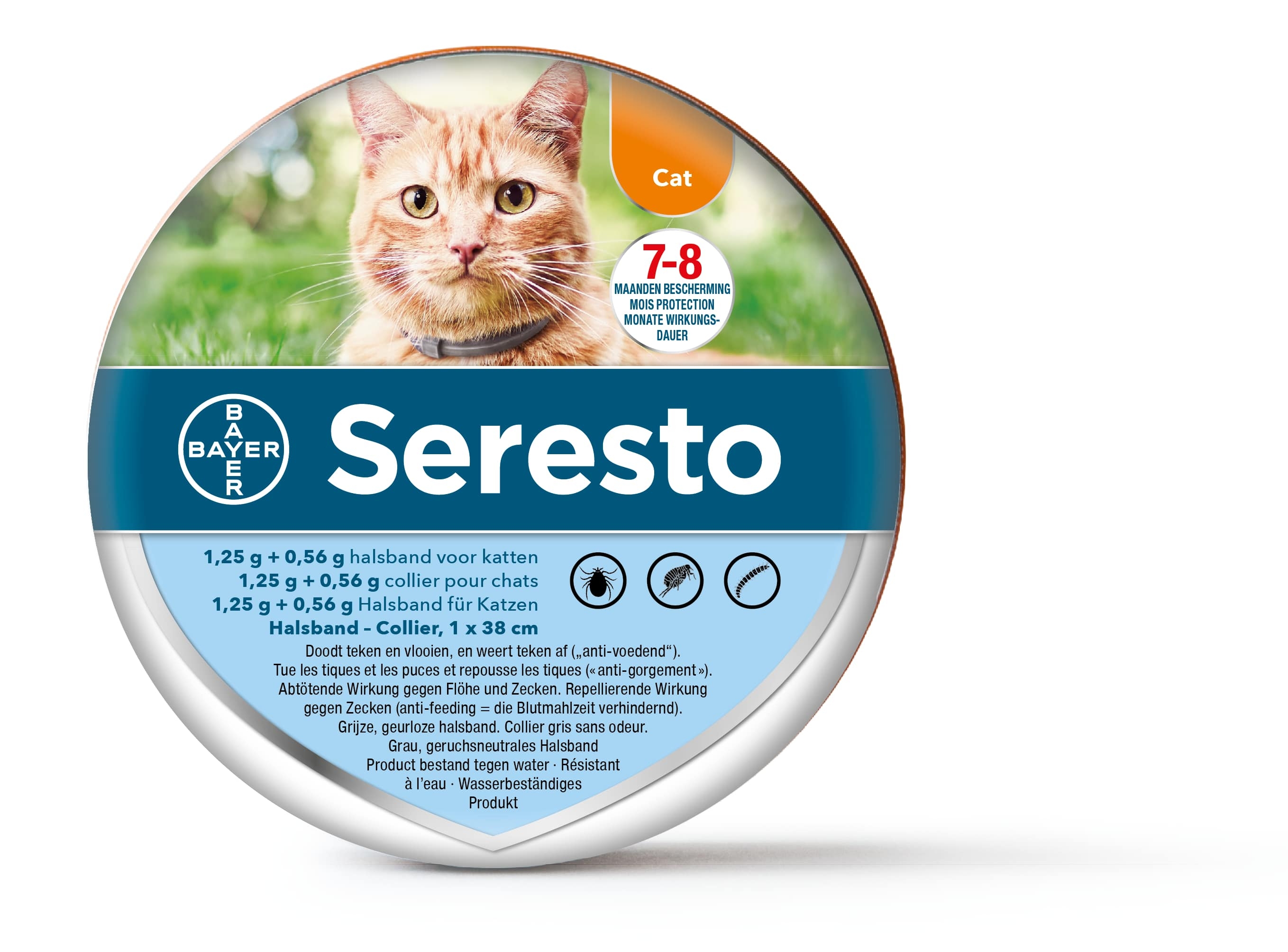 Vervreemden Pakket slepen Seresto Vlooien- en Tekenband voor katten | Macrovet.nl