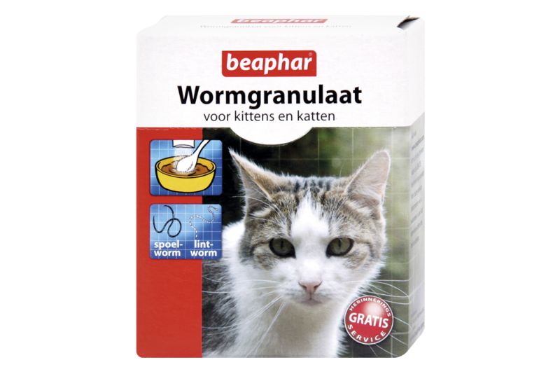 Zeggen Veronderstelling had het niet door Beaphar Wormgranulaat kat 4x1 gram | Snel geleverd | Macrovet.nl