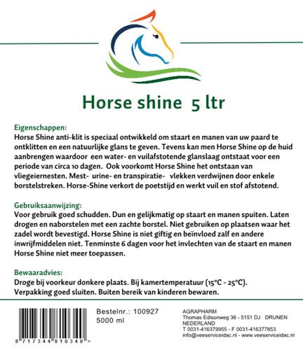 Horse-Shine navulling 5 liter